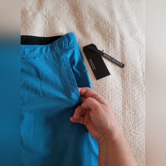 Hodo Sports Mens Quick-Dry Swim Shorts Color Blue Size  44 NWT - Picture 9 of 16